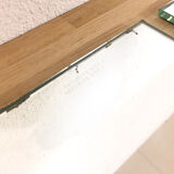 Triptych vintage SNCF wagon mirrors 1980