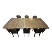 Table à manger avec 6 chaises