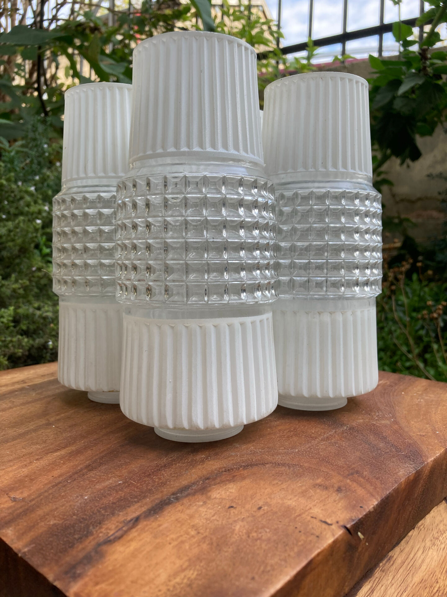 Luminaire tulipe mid century