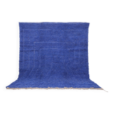 Blue Handmade Moroccan Rug 255 x 310 cm - Beni Ourain rug - Berber Wool Rug