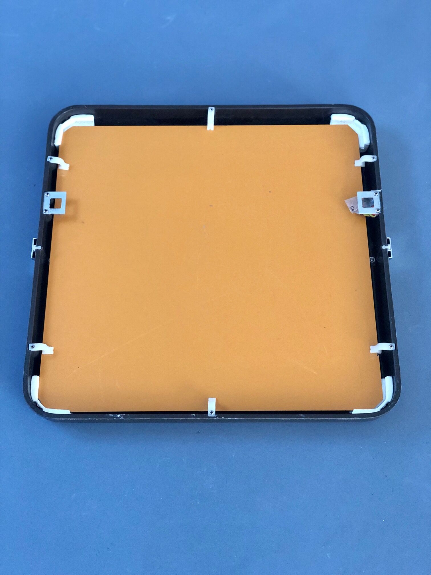 Seventies molded plastic mirror