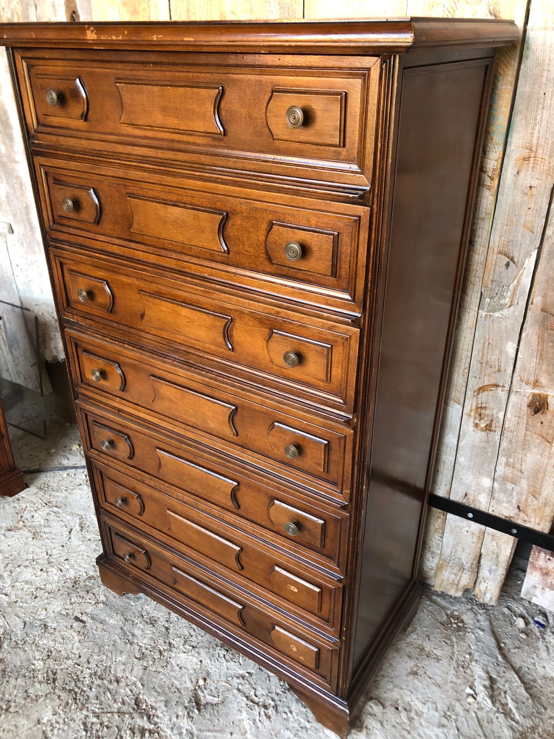 Chest of drawers and bedside tables