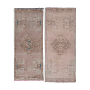 Set of Two Yastik Rug