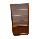Vintage teak display case by Dyrlund