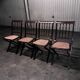4 cane folding chairs