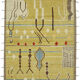 Handwoven Turkish Rustic 296 cm x 362 cm Yellow Wool Carpet
