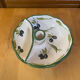 Aperitif plate style vallauris polychrome ceramic olive decor vintage