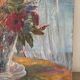 Bouquet at the window, oil on canvas 1924