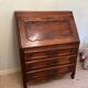 Solid oak sloping secretary