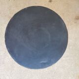 Extra table tip of black wooden sofa