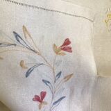Linen table centre marked "RG" 70cmx84cm