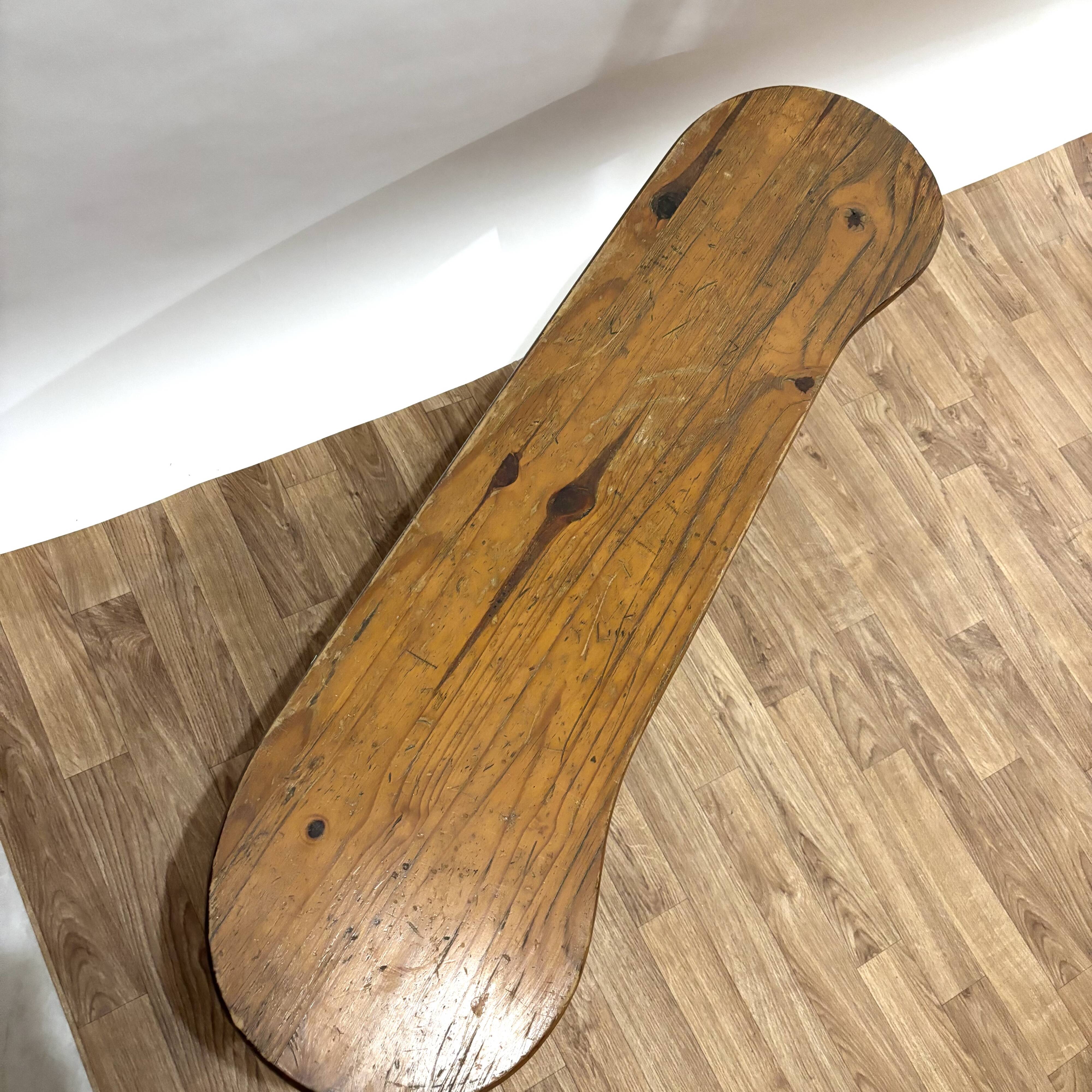 Banc en bois