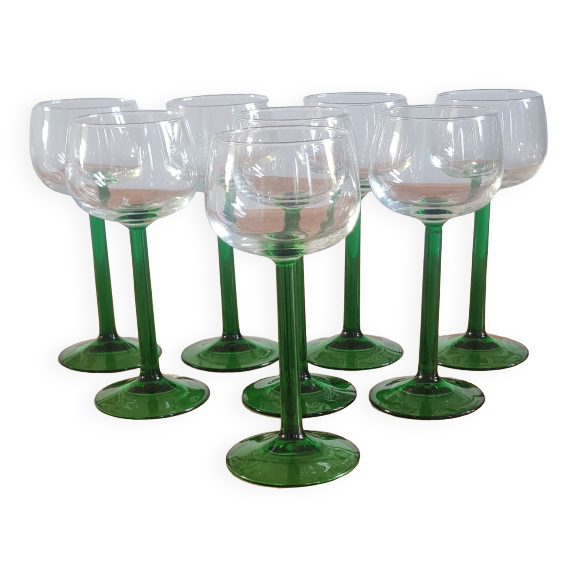 Service of 8 glasses Alsace