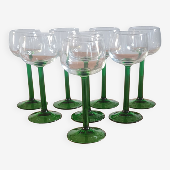 Service de 8 verres Alsace