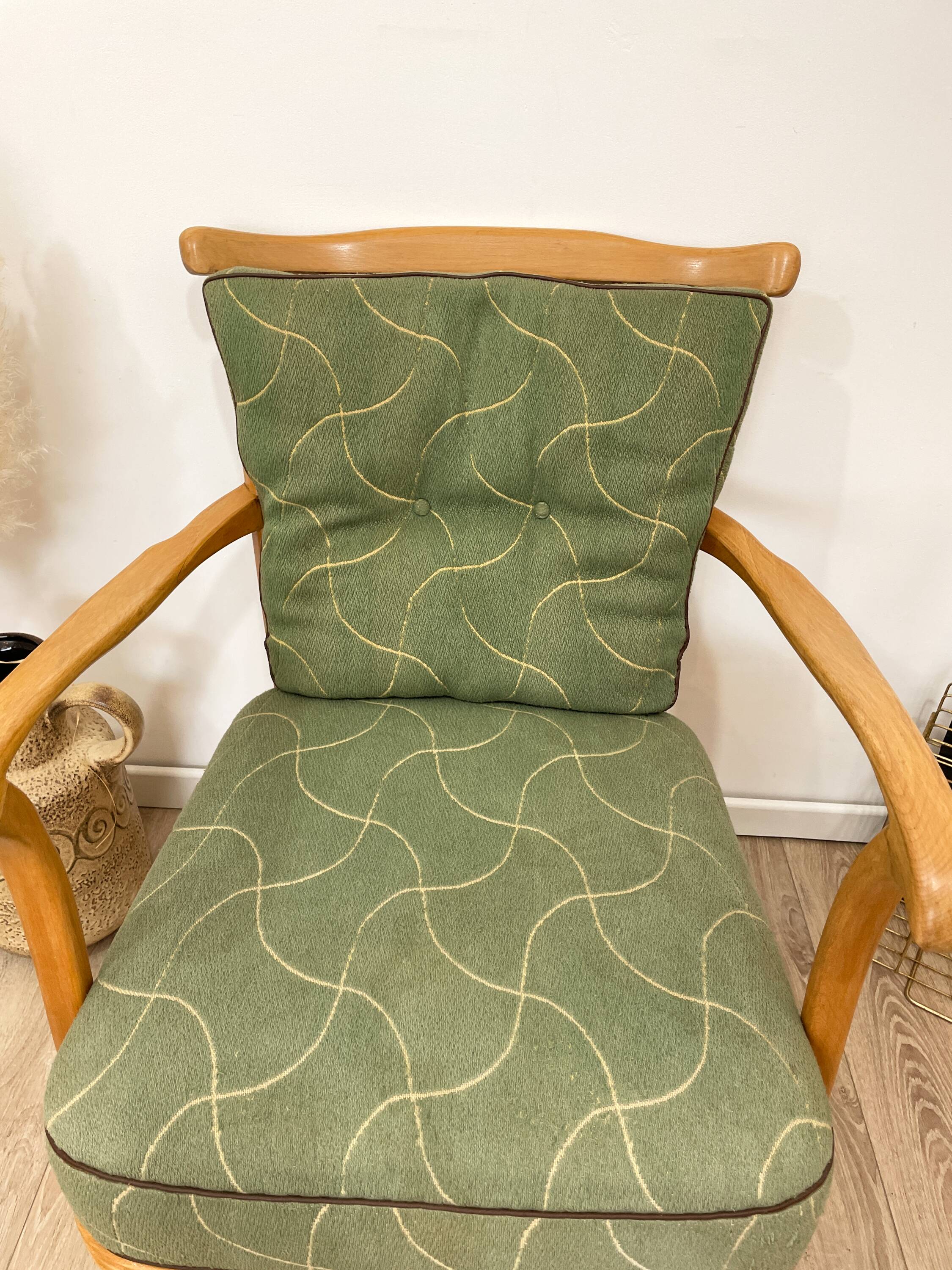 German armchair from the 1950s - Scandinavian style