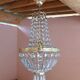 Lustre montgolfière pampilles ø 25 cm