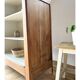 Vintage bookcase cabinet