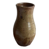Grand vase en grès pyrité