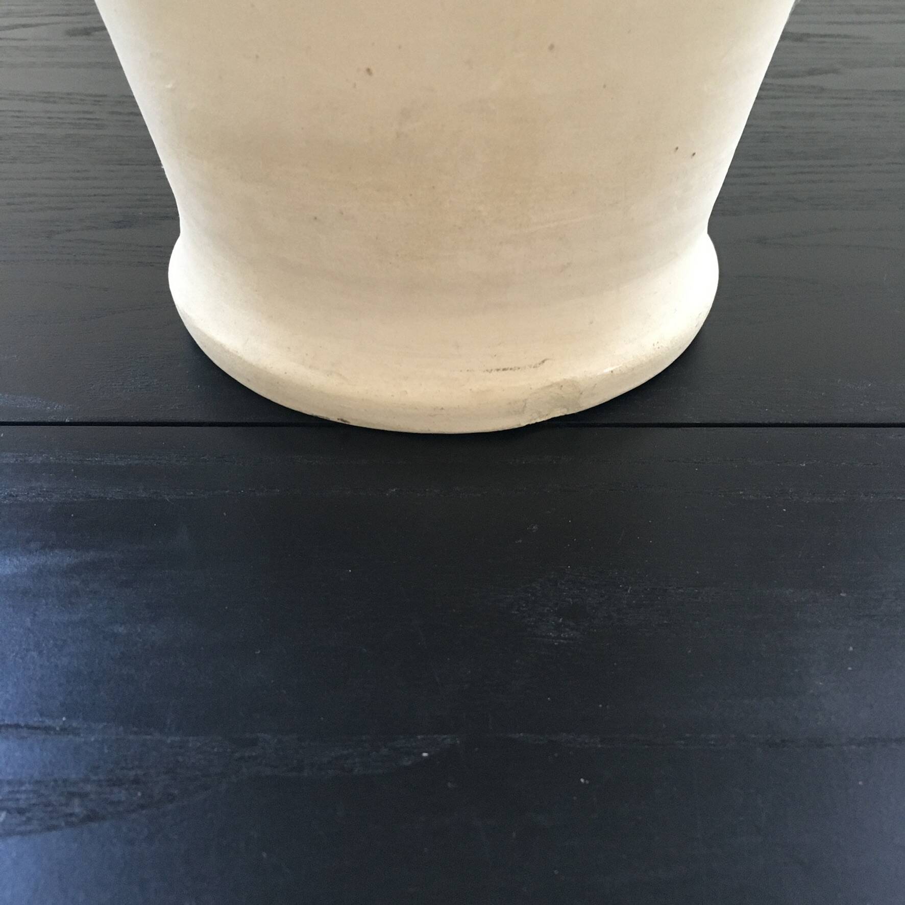 Large white water bottle