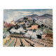 Lithographie "Oppède 1982" - Yves Brayer - Signée