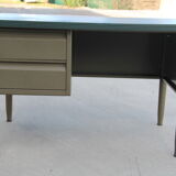 Industrial metal desk
