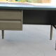 Industrial metal desk
