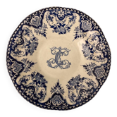 Gien coupe ancienne monogramme C