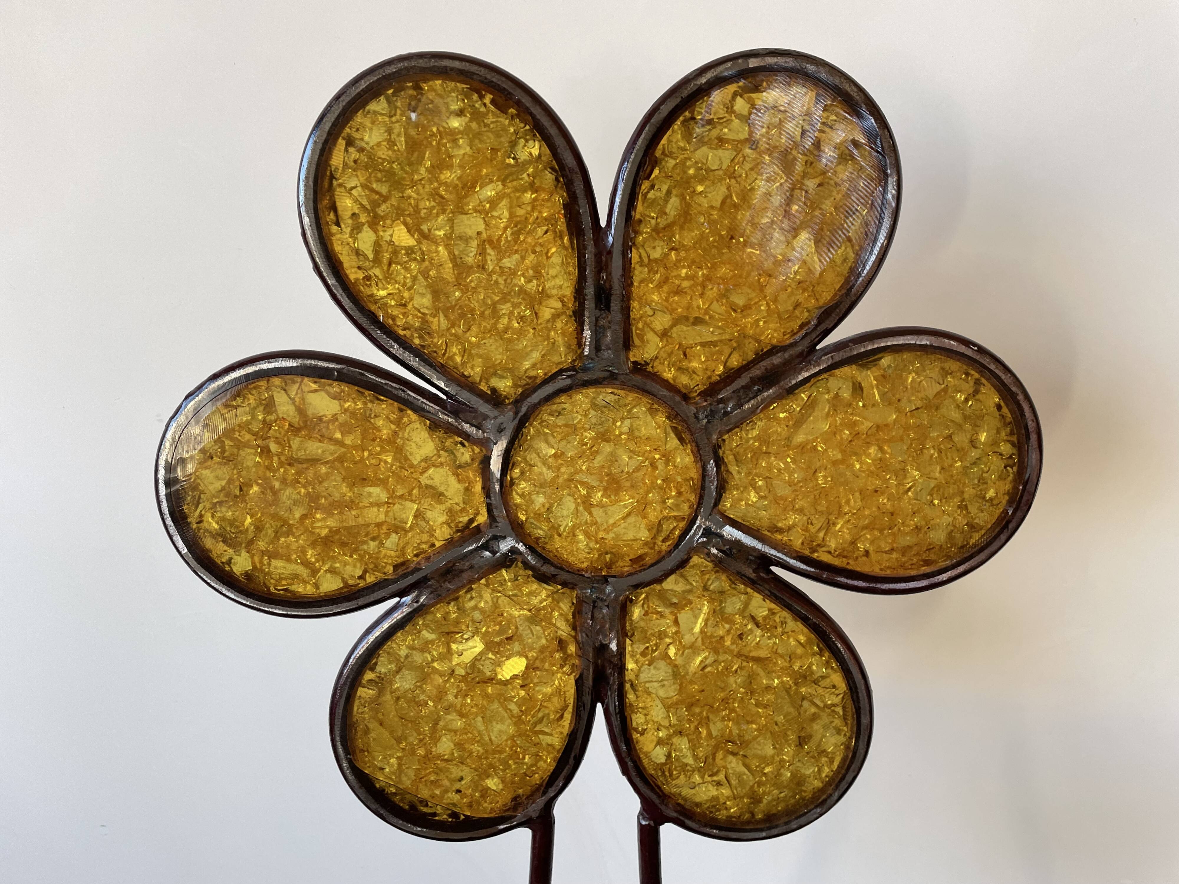 Flower bar stool. around 1960.