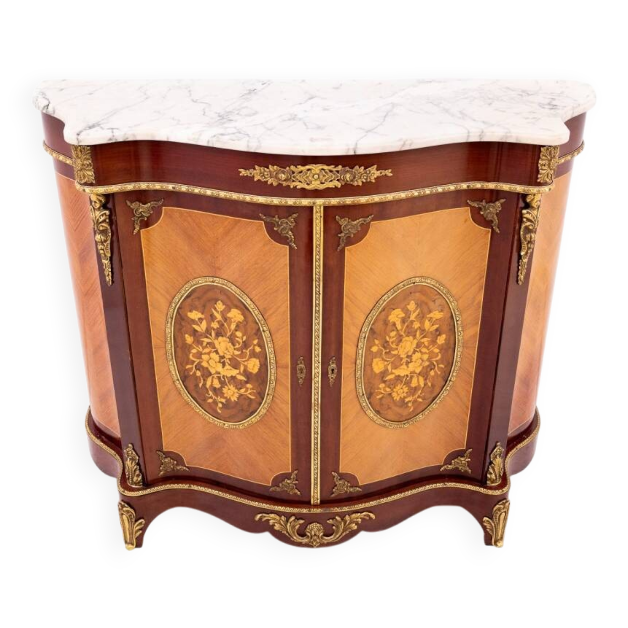 Chest of drawers with stone top, Western Europe, first half of the 20th cen