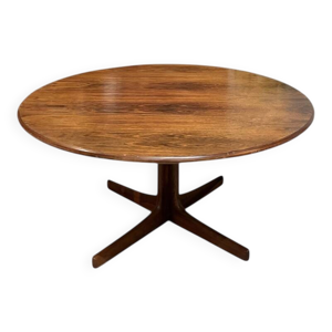 Table basse ronde en - palissandre