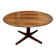 Table basse ronde en palissandre de Karl-Erik Ekselius, 1960
