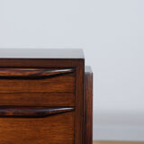 Console danoise en palissandre, années 1960