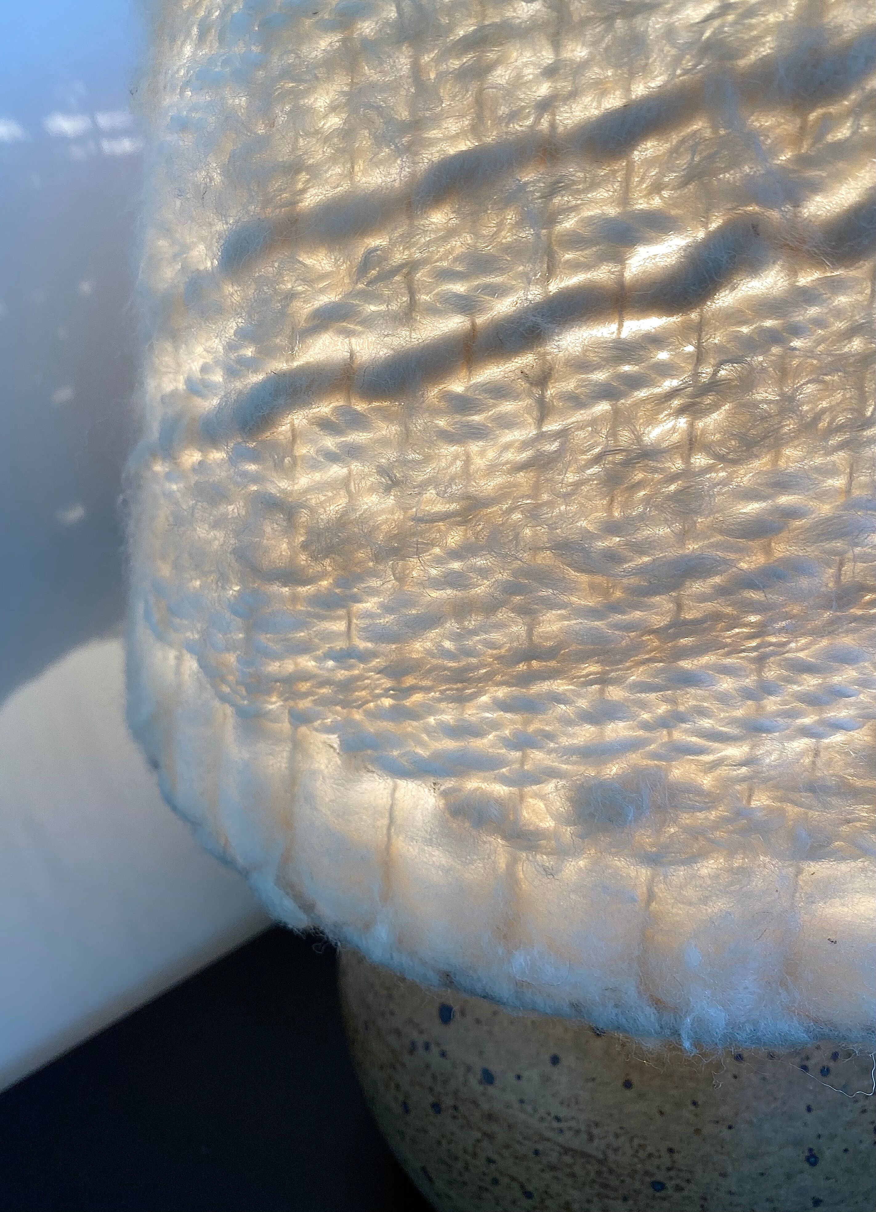 Pyrite sandstone lamp