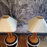 Pair of Scandinavian Asmuth Leuchten lamps