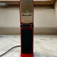 Tronconi red folding desk lamp vintage 70s