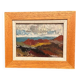 Original Swedish Oil on Panel – “Landscape” by Göran Brunius – Signed –