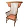 Fauteuil à dossier et oreilles style Art & Craft, début XXe