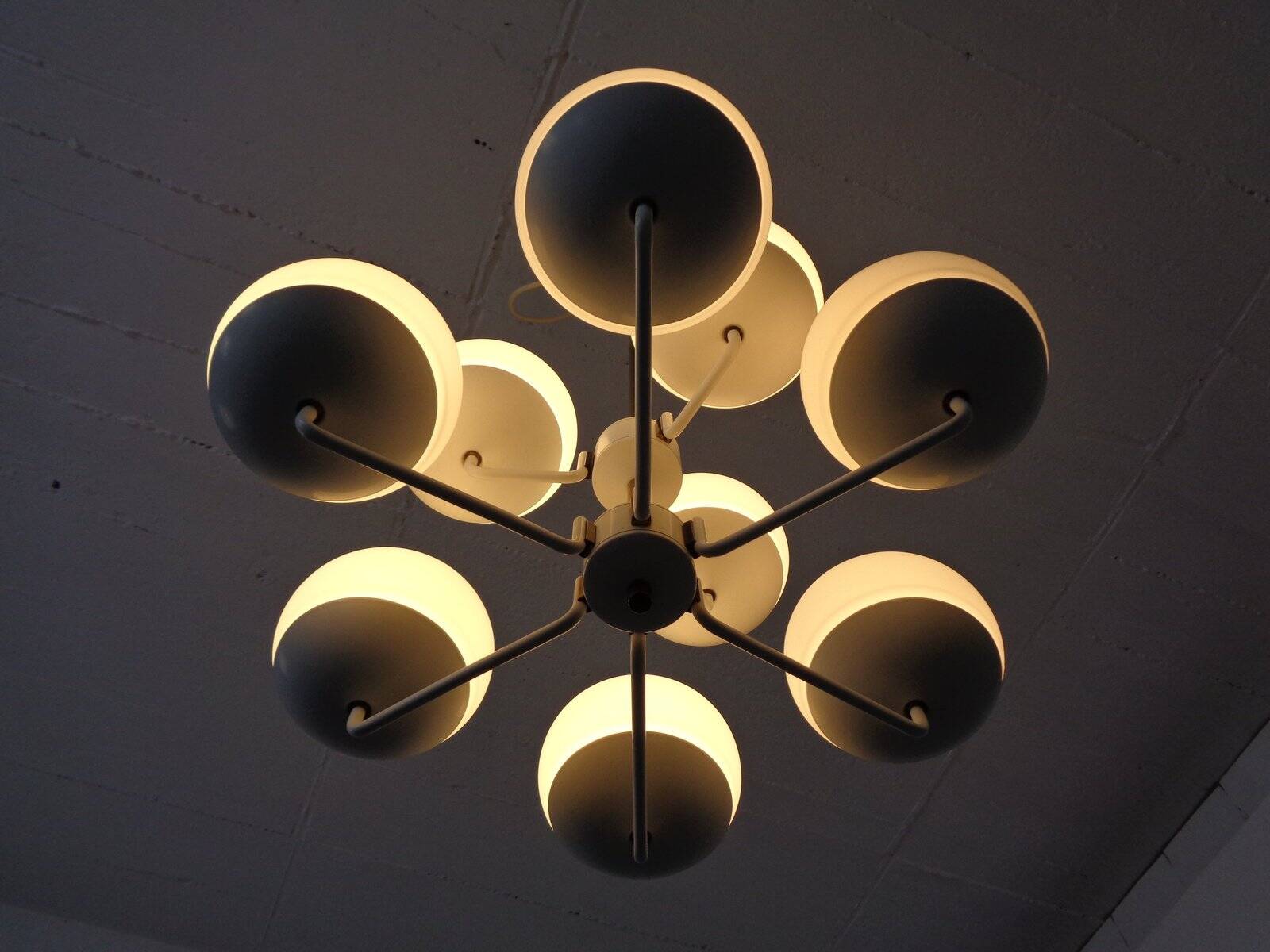 Vintage Sputnik Hanging Lamp from Kaiser Leuchten, 1960s