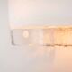 Set of three La Murrina wall lamps in Murano glass