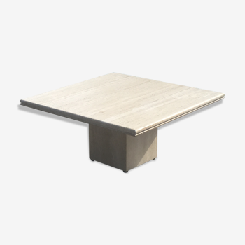 Table basse en travertin, 1970