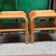 Mid-century Danish Brutalist bedside tables by Villy Nørgaard, 1984, set of 2