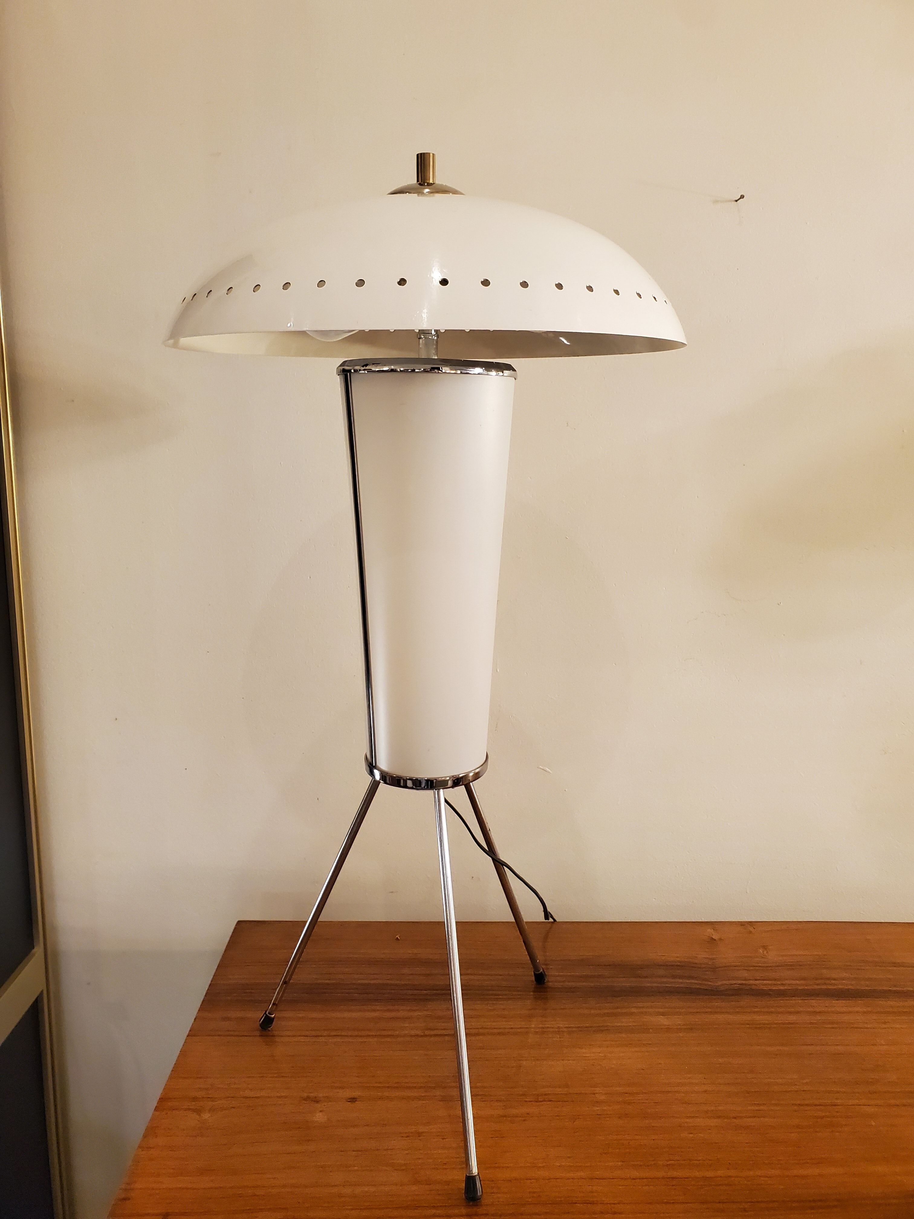 Vintage mushroom lamp
