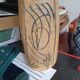 Stoneware vase in raw art