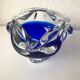 Empty pocket that can be used as a murano-lined glass ashtray