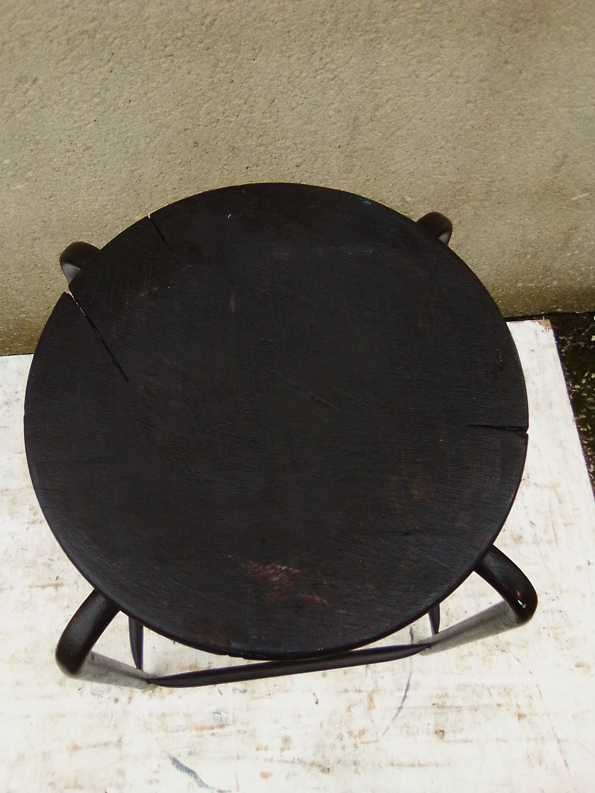 Industrial high stool H 58.5 cm