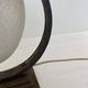 Sculptural Art Deco Table Lamp With Frosted Glass Shade, 1930s