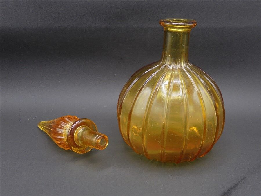 Amber bottle