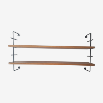 1950s wall string shelf