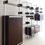 Meuble living / Bibliothèque suspendue modulable par Michel Ducaroy pour Ligne Roset Vintage 1970