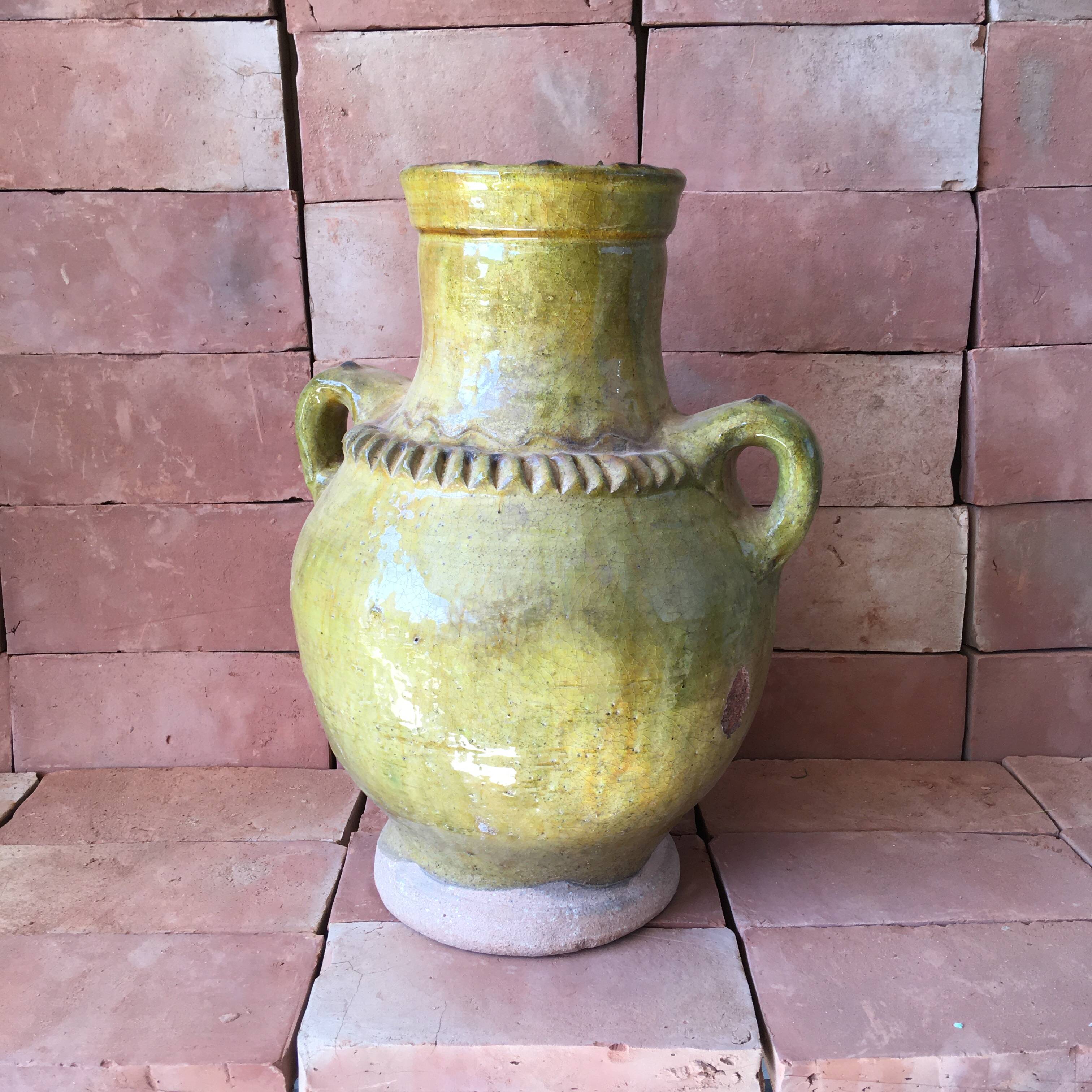 TAMEGROUTE POTTERY IN GLAZED TERRACOTTA